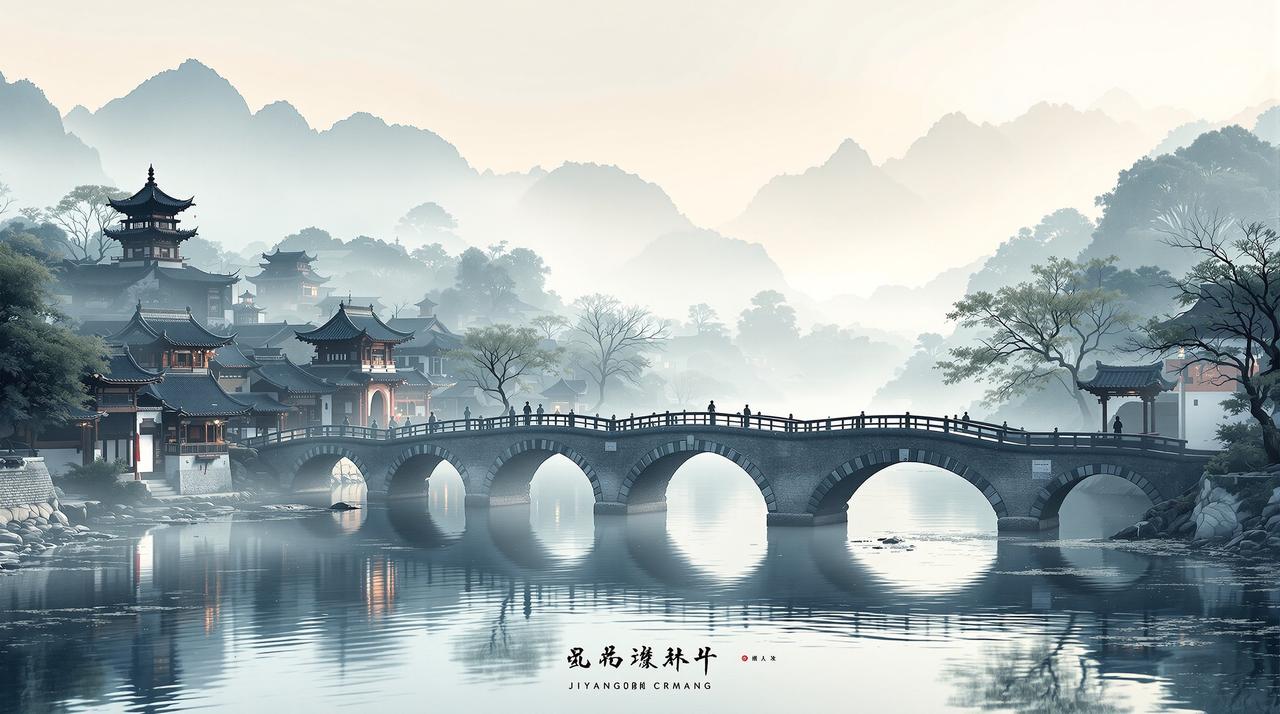 江南水乡影片海报图