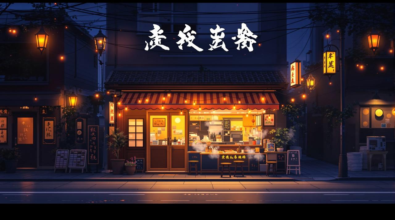 深夜食堂影片海报图